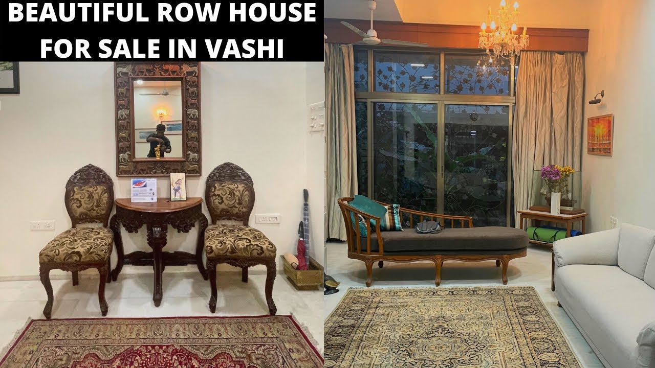 Luxury Row House for Sale in Vashi Navi Mumbai | Bungalow |Contact: 8169118084 / 8850322316