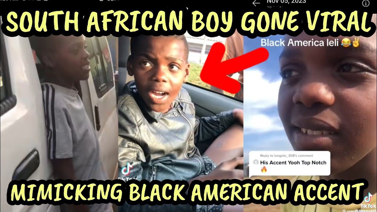 SOUTH AFRICAN BOY GONE VIRAL FOR MIMICKING BLACK AMERICAN ACCENT, BUT MORE  WILL LEAVE YOU EMOTIONAL