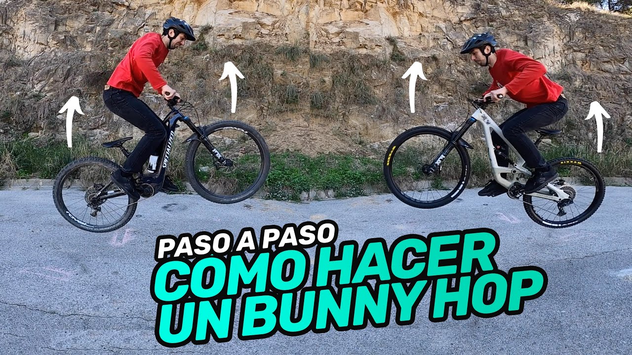 🧐 Cómo SALTAR con las DOS RUEDAS a la vez (BUNNY HOP) con cualquier BICI? [Paso a paso] 👇
