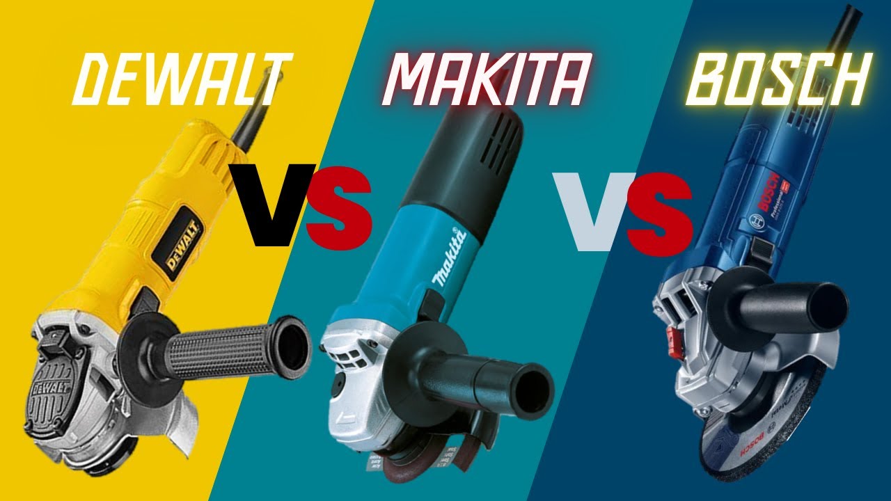 BEST Angle GRINDER for Metal Work - 3 Great OPTIONS
