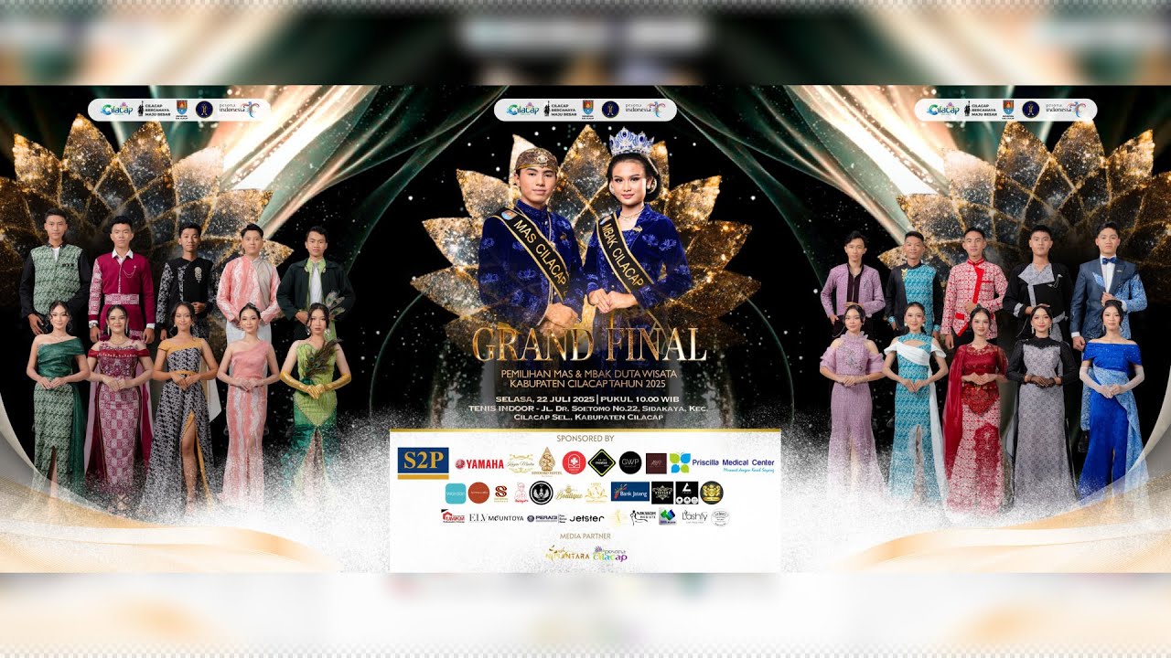 LIVE | GRAND FINAL PEMILIHAN MAS & MBAK DUTA WISATAKABUPATEN CILACAP TAHUN 2025