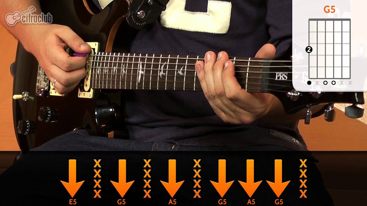 T.N.T - AC/DC (aula de guitarra)