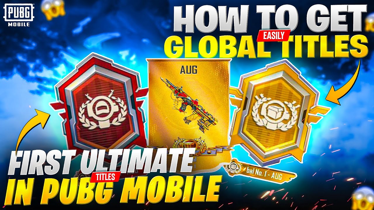 How To Get Ultimate Title in PUBG Mobile | Tips & Tricks To Get Easily Titles | FIREARMS 
