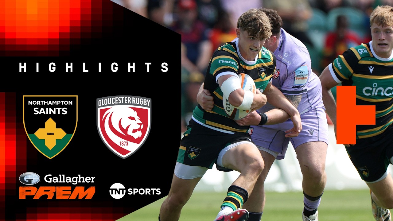 PULSATING WIN! 🙌 | Northampton Saints vs Gloucester | Gallagher PREM Rugby Highlights