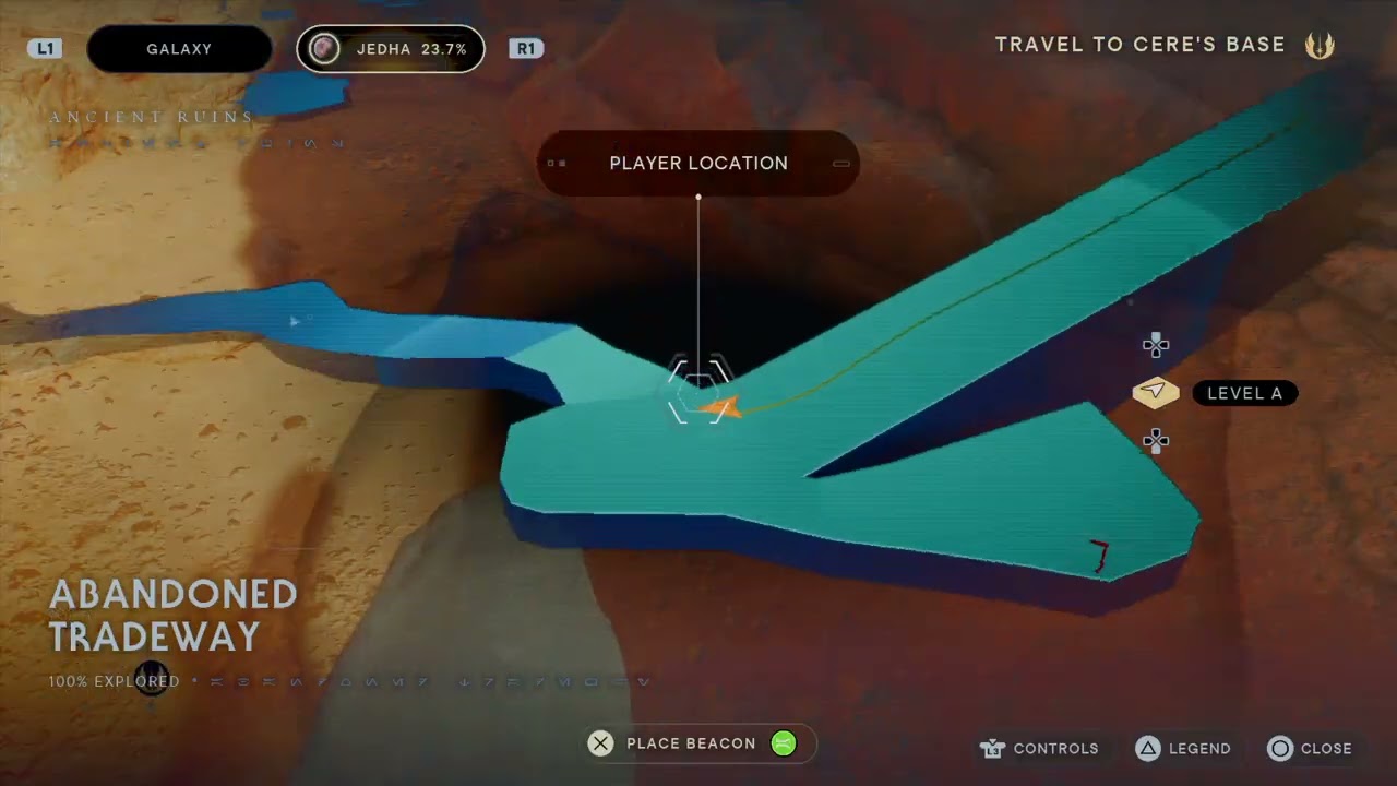 STAR WARS Jedi: Survivor PS4 Jedha Storm Crash