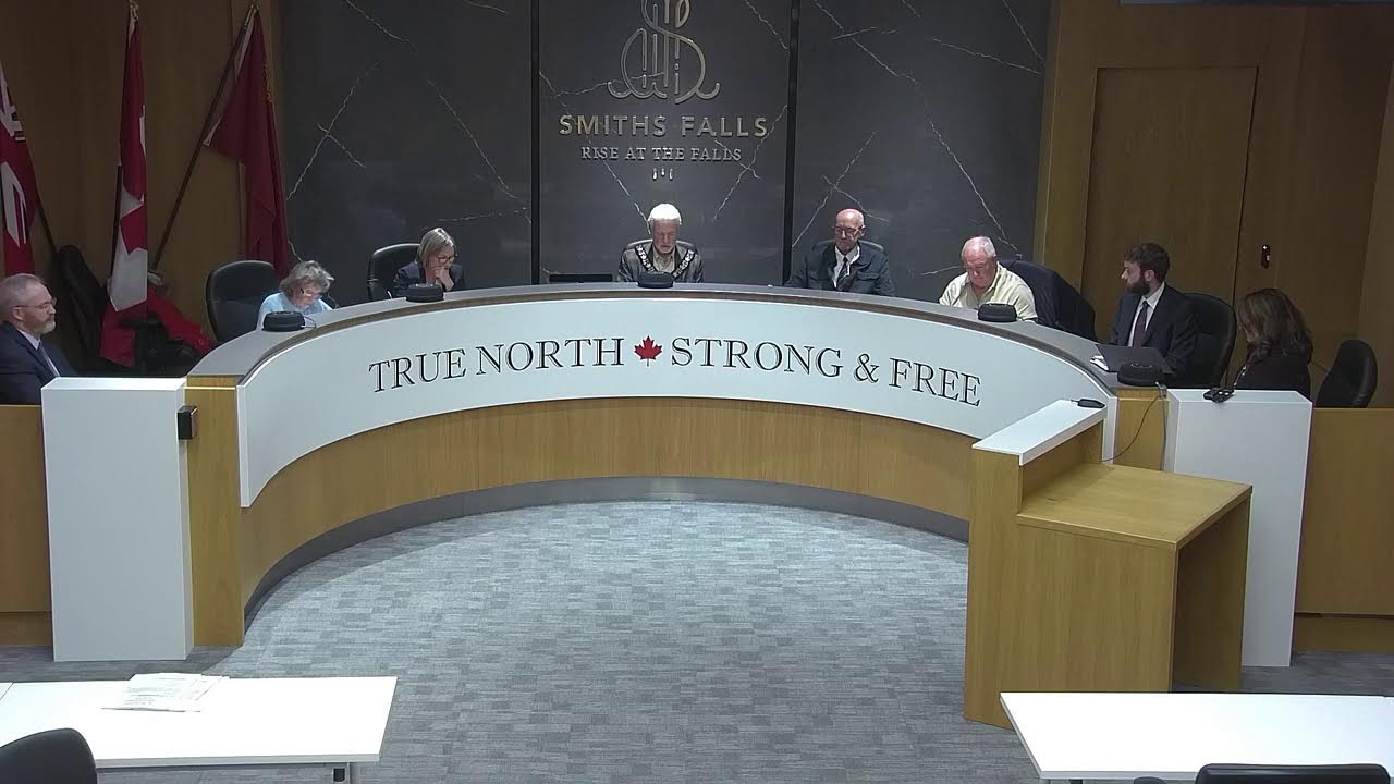 Meeting of Smiths Falls Town Council  Monday January 12 2026