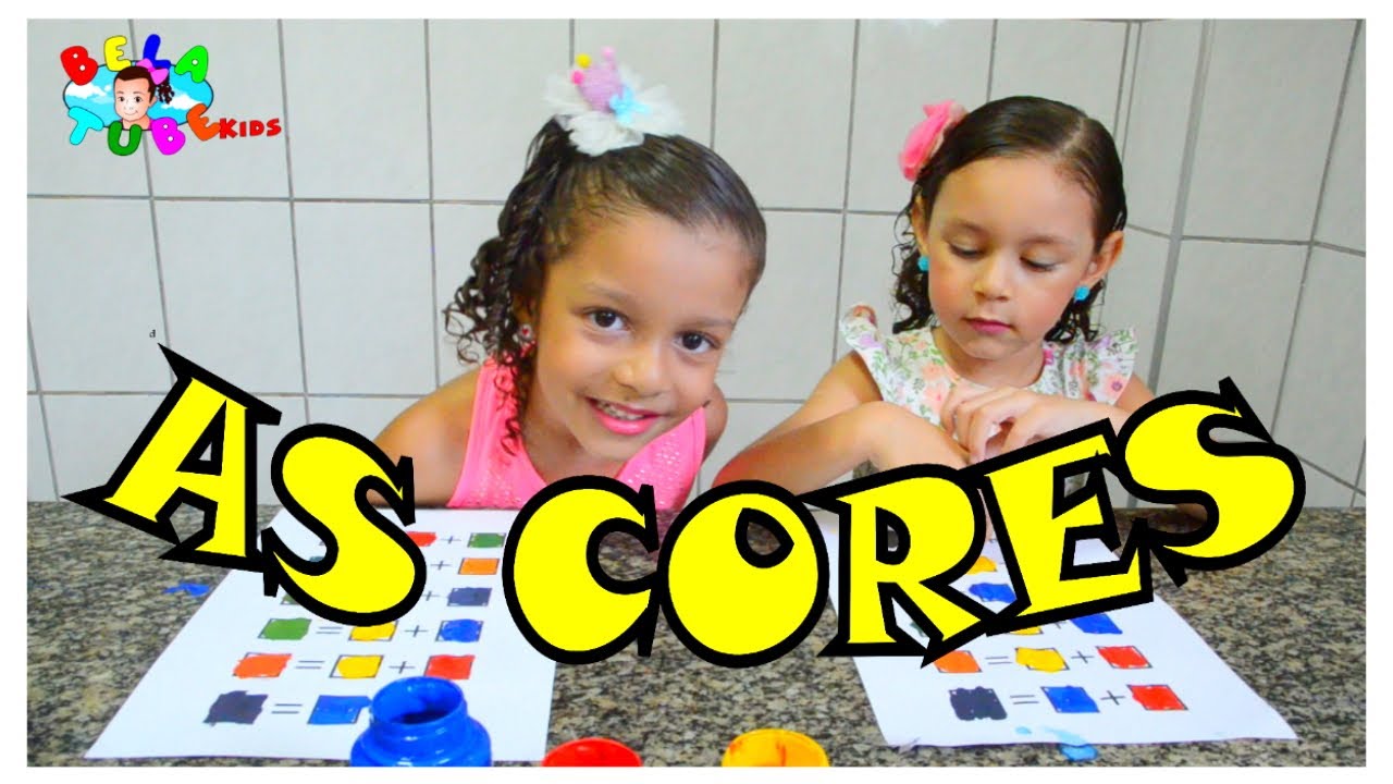 AS CORES - Cores Primárias, Secundárias e Terciárias - BELATUBEKIDS