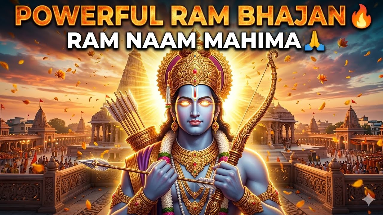 🎵घर में लगा दो फ़िर देखो चमत्कार 😱|Jai Shri Ram Bhajan 🙏 Powerful Ram Bhakti Song | Ram Naam Mahima|