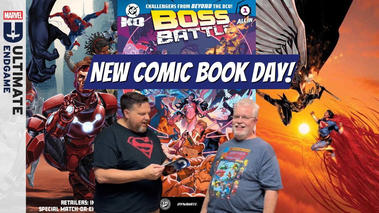 New Comic Book Wednesday:  DC KO Boss Battle, Absolute Superman