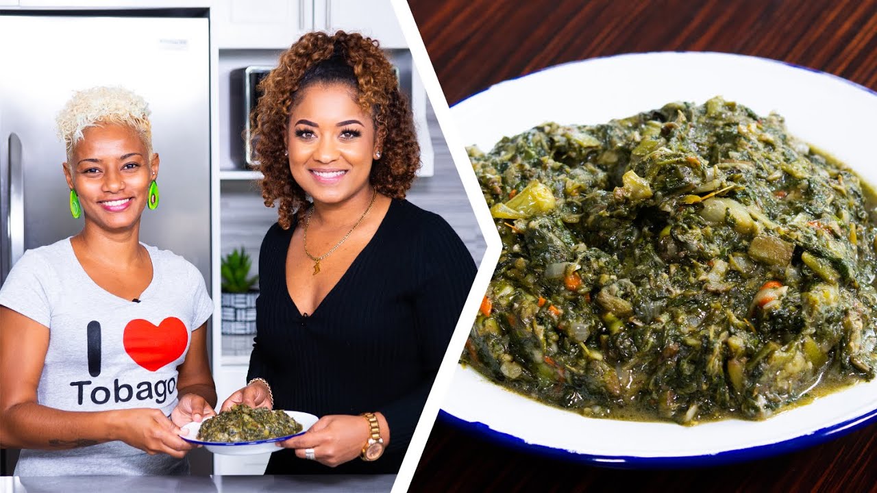 How To Make Trini Dasheen Bush Bhagi | Foodie Nation
