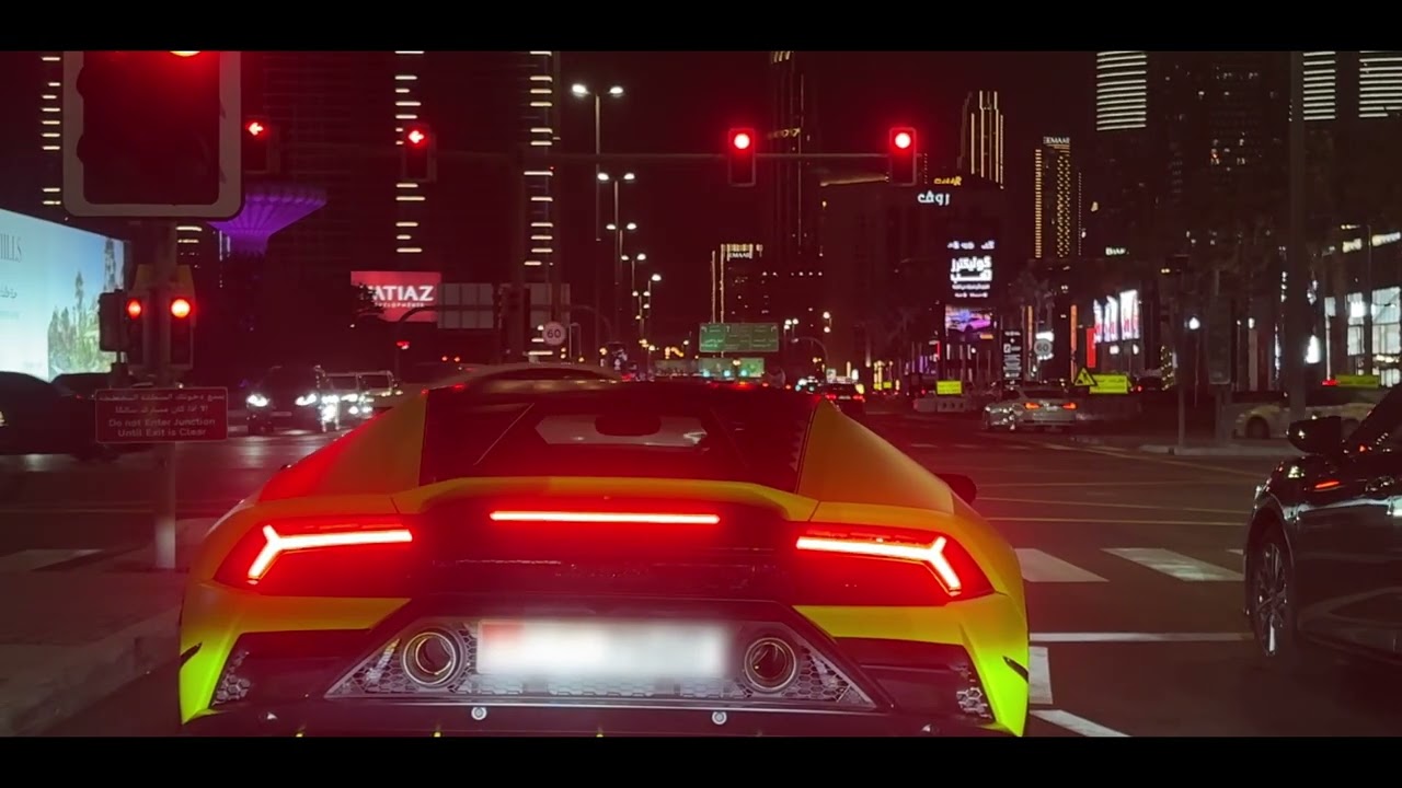Huracan Spotting in Dubai.