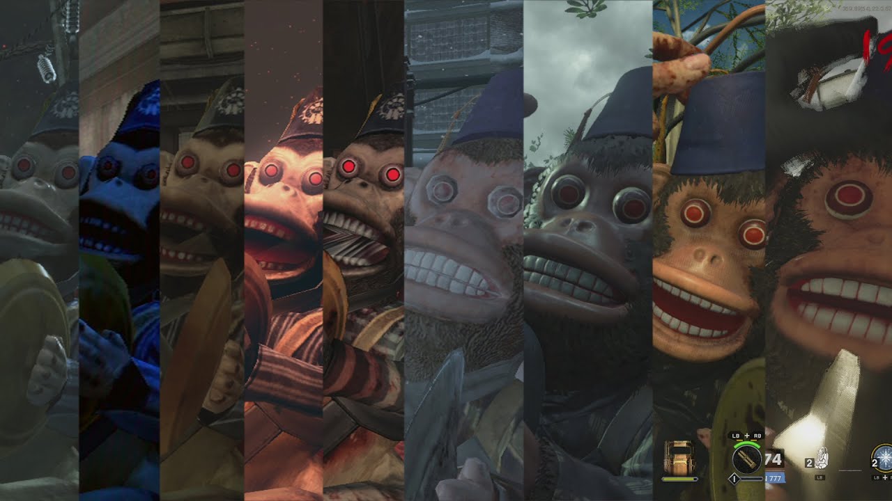 Call of Duty Zombies Monkey Bomb Evolution (WAW,BO1,BO2,BO3,WW2,BO4,BOCW) Обновлено