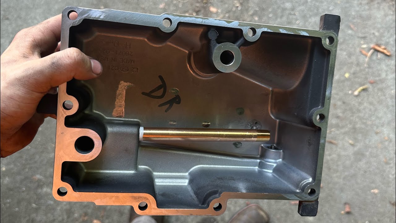Oil Pan Mod on Harley Davidson Dyna!