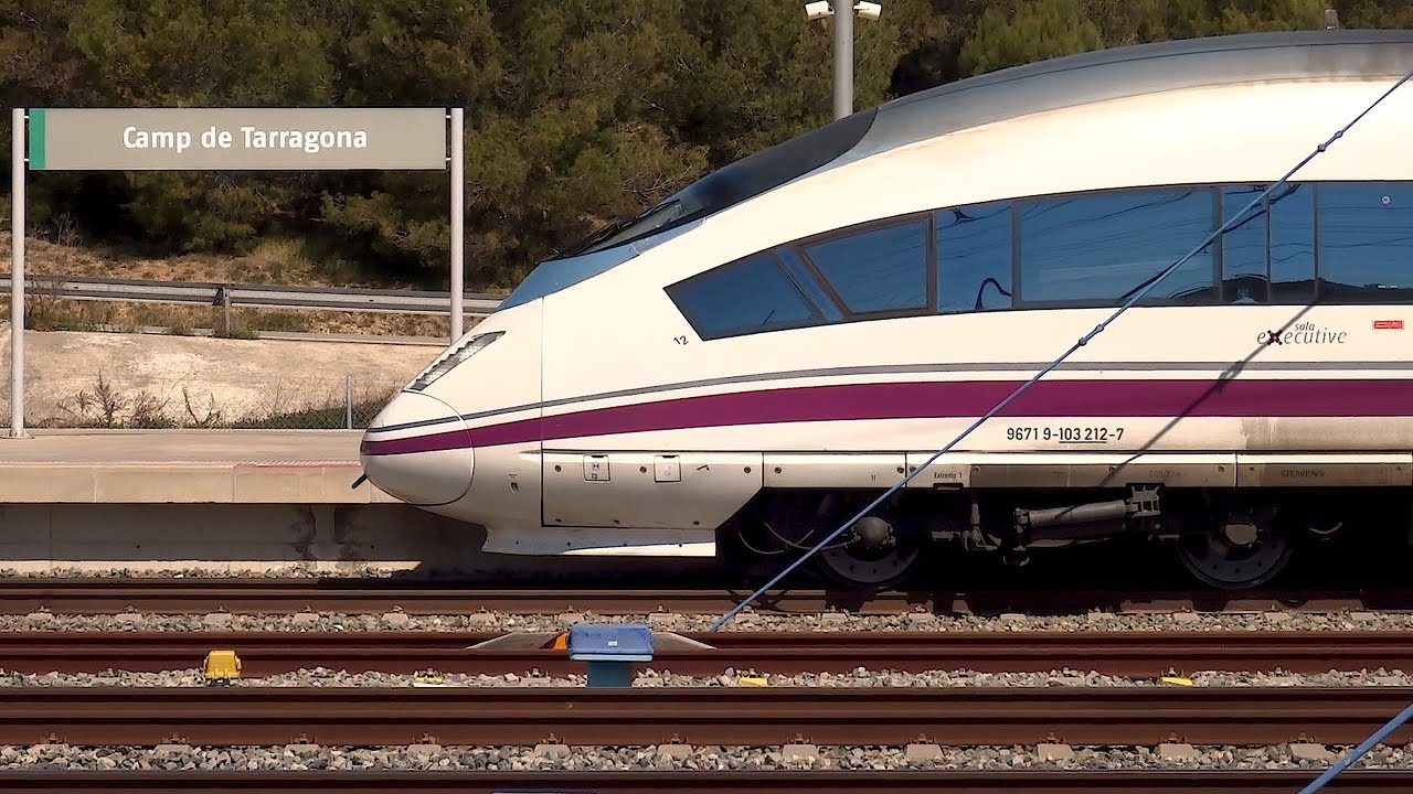 CAMP DE TARRAGONA Y VELARO 103 RENFE 4K