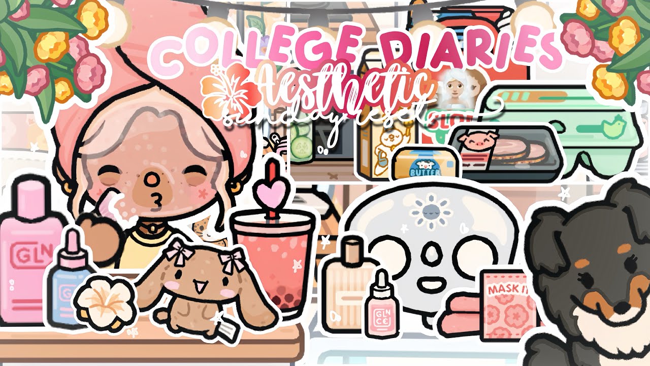 🧖🏼‍♀️🌸☀️*КОЛЛЕДЖНЫЕ ДНЕВНИКИ: ЭСТЕТИКА, ВОСКРЕСНАЯ ПЕРЕЗАГРУЗКА*💇🏼‍♀️🧸(заказы на выпечку, покупка...