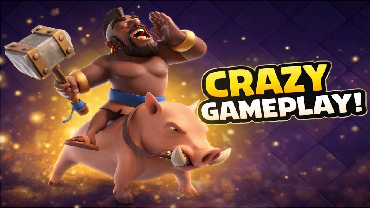 Hog Rider Went WILD! 🐗🔥 Ultimate Attack