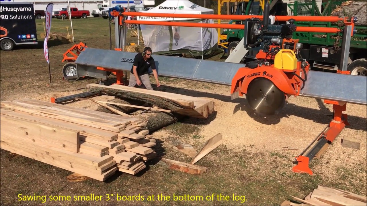 Mighty Gladiator M12 sawmill in Ohio
