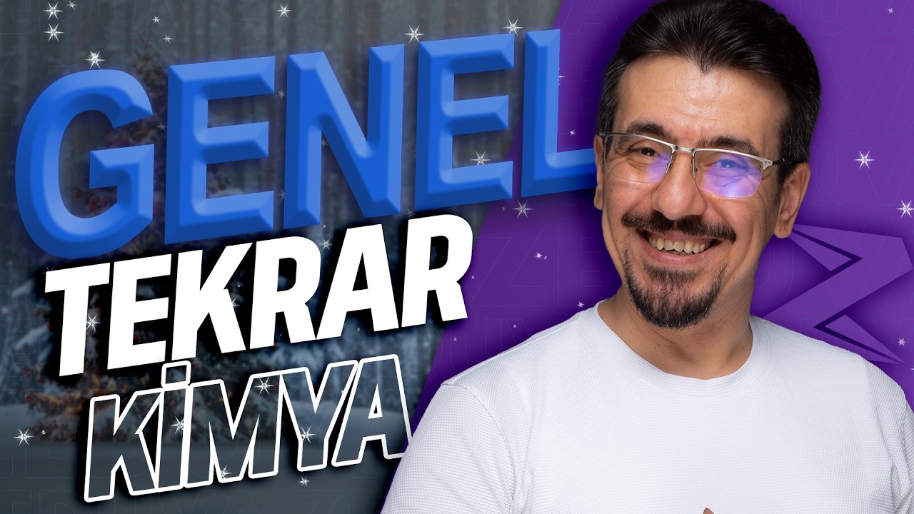MSÜ-TYT Kimya Ocak Genel Tekrarı - ZEDUVA 1 Kitap 3 Kamp