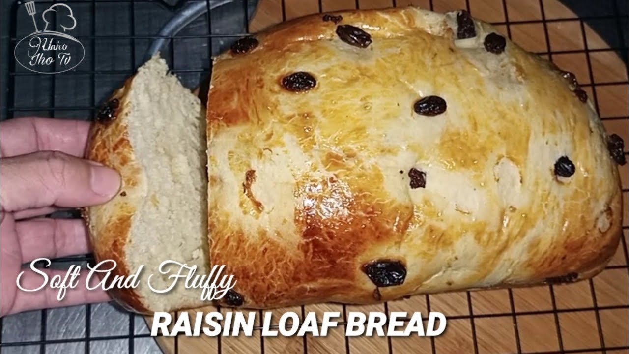 SOFT AND FLUFFY RAISINS LOAF BREAD | HOW TO MAKE RAISINS BREAD | Ep.48