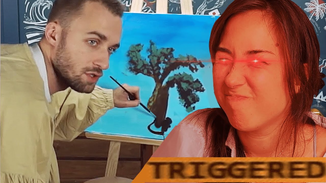 Les ERREURS de PEINTURE de @Squeezie (je suis frustr&eacute;e)