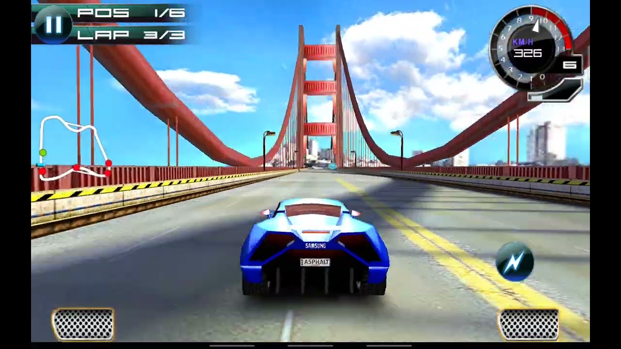 Asphalt 5 gameplay in android 15 