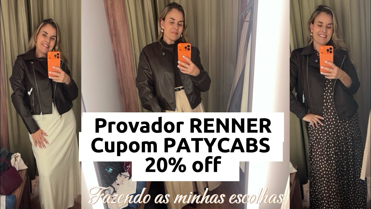 RENNER  - Fazendo as minhas escolhas do mês  /muitas jaquetas e saias lindas 🥰