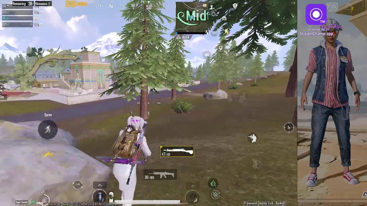Broadcast powered by StreamChamp