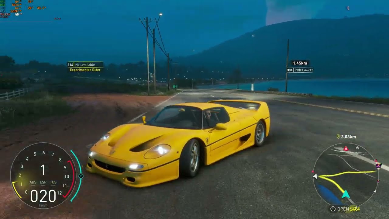 The Crew Motorfest: Ferrari F50 - new seassion 1st race.