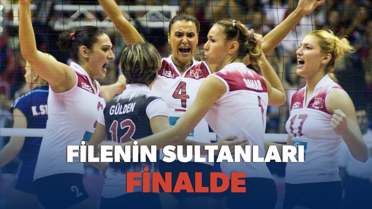 FİLENİN SULTANLARI FİNALDE! (2003 Avrupa Kadınlar Voleybol Şampiyonası) Türkiye - Hollanda