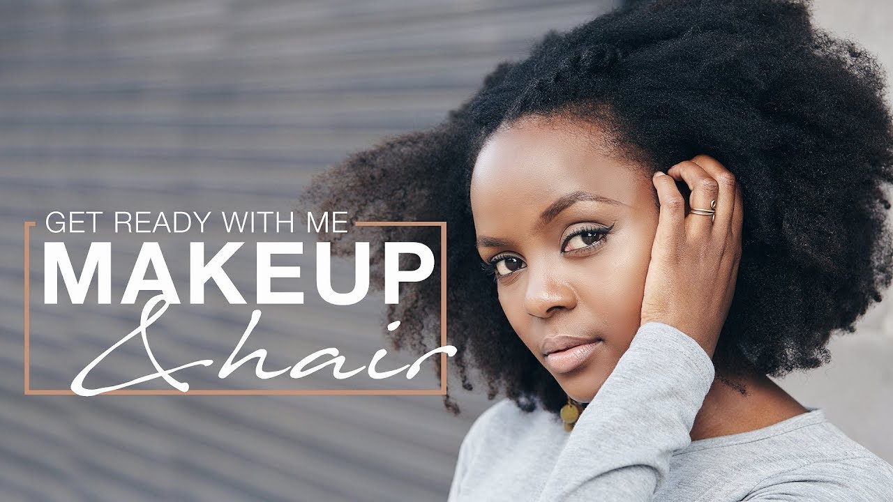 GRWM | EVERYDAY MAKEUP LOOK + BLENDING HERGIVENHAIR CLIP-INS
