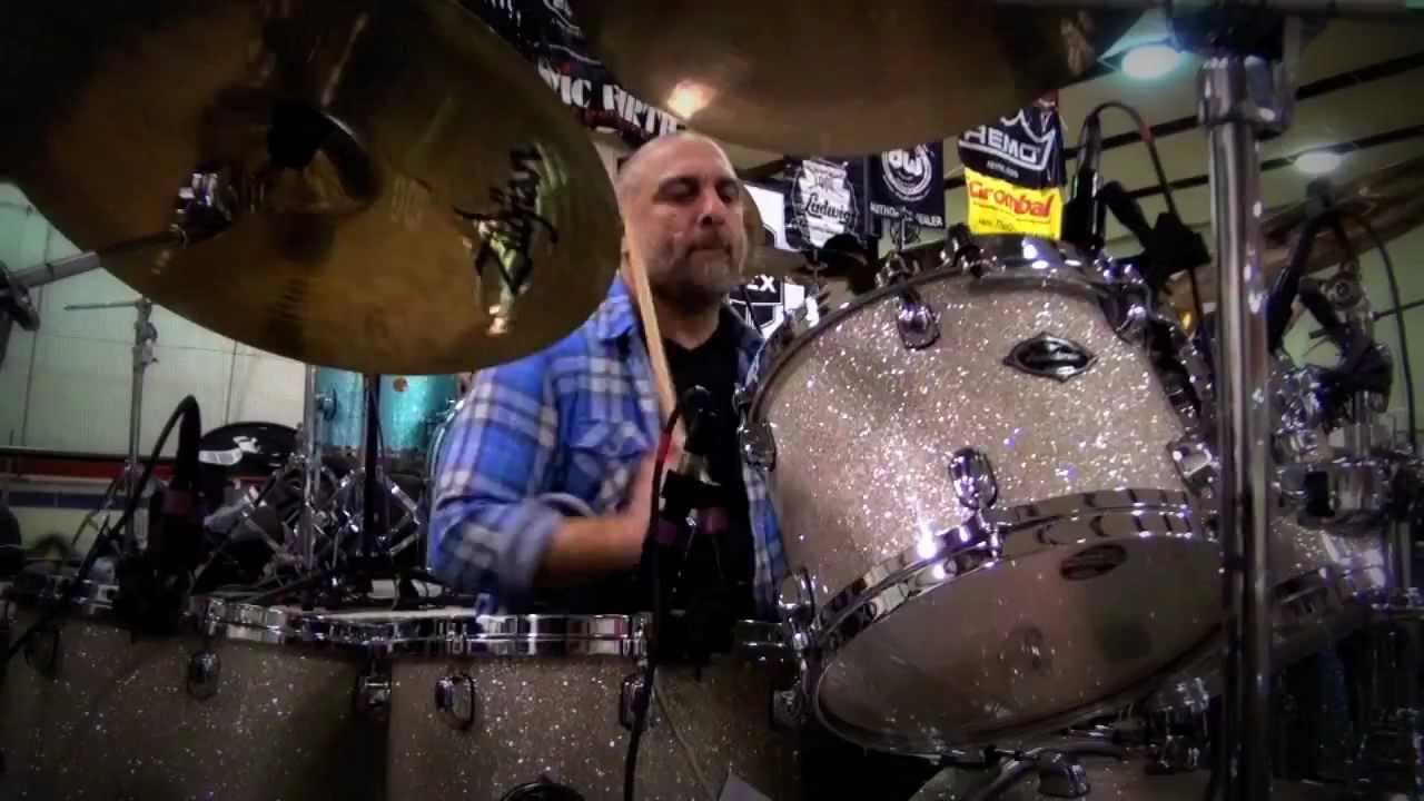 Tim Alexander's Drum Solo at Woodstick 2012.mov