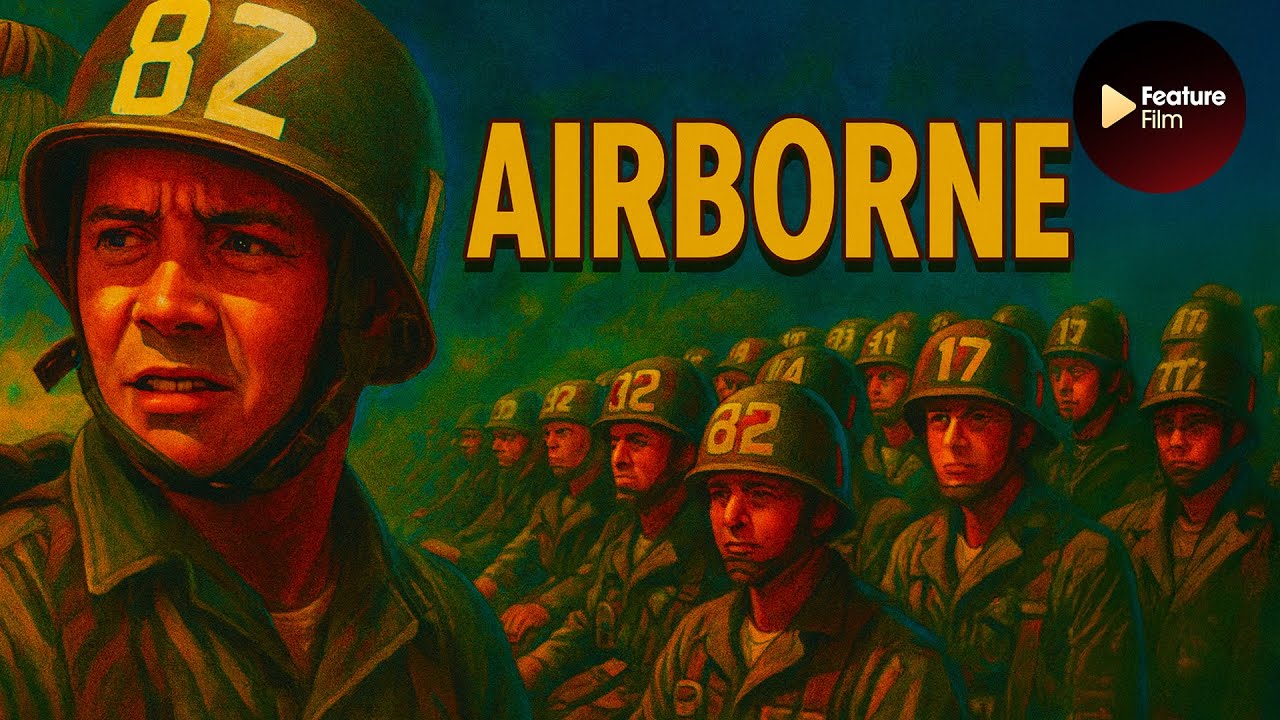 Airborne (1962) | Colorized Full Movie | Classic Military Drama HD