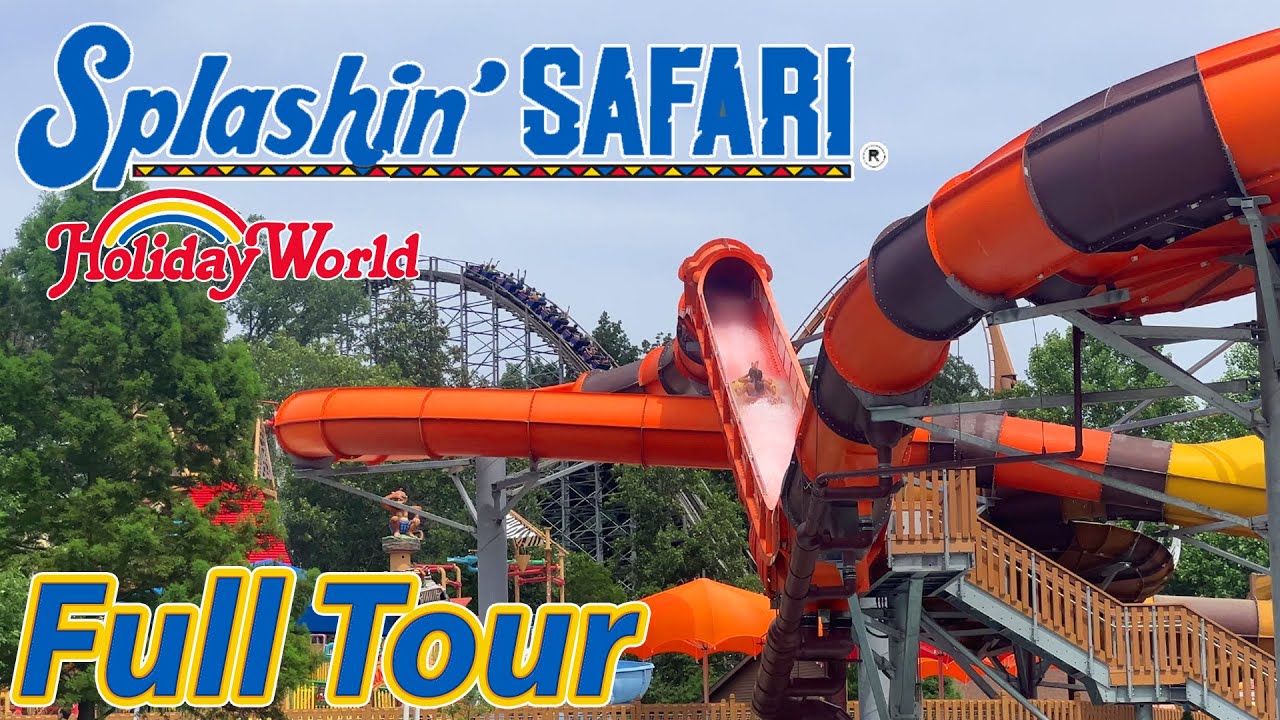 Splashin' Safari at Holiday World | Full Tour | August 2022