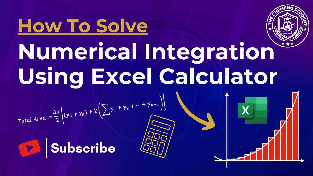 Create Your Own Numerical Integration Calculator Using Excel Easily