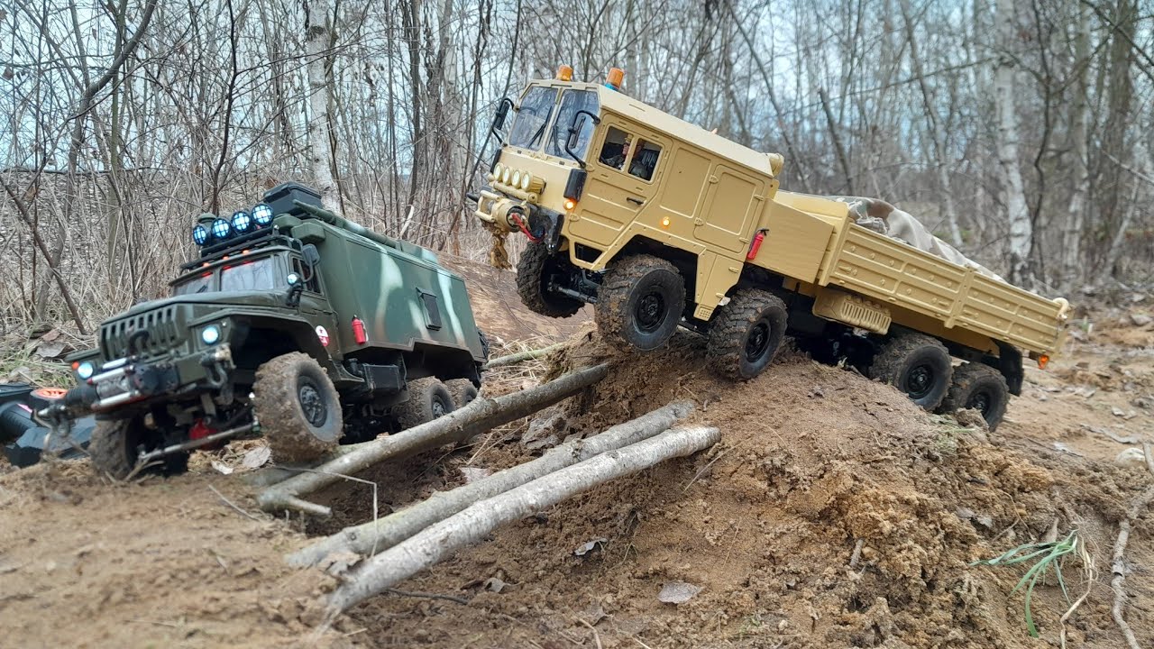 WPL B36 URAL UND JJRC Q64 8X8 AUF DER PANZERSTRASSE