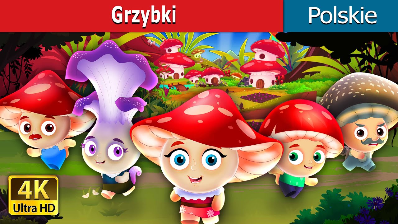 Grzybki | The Shroomies In Polish I @PolishFairyTales