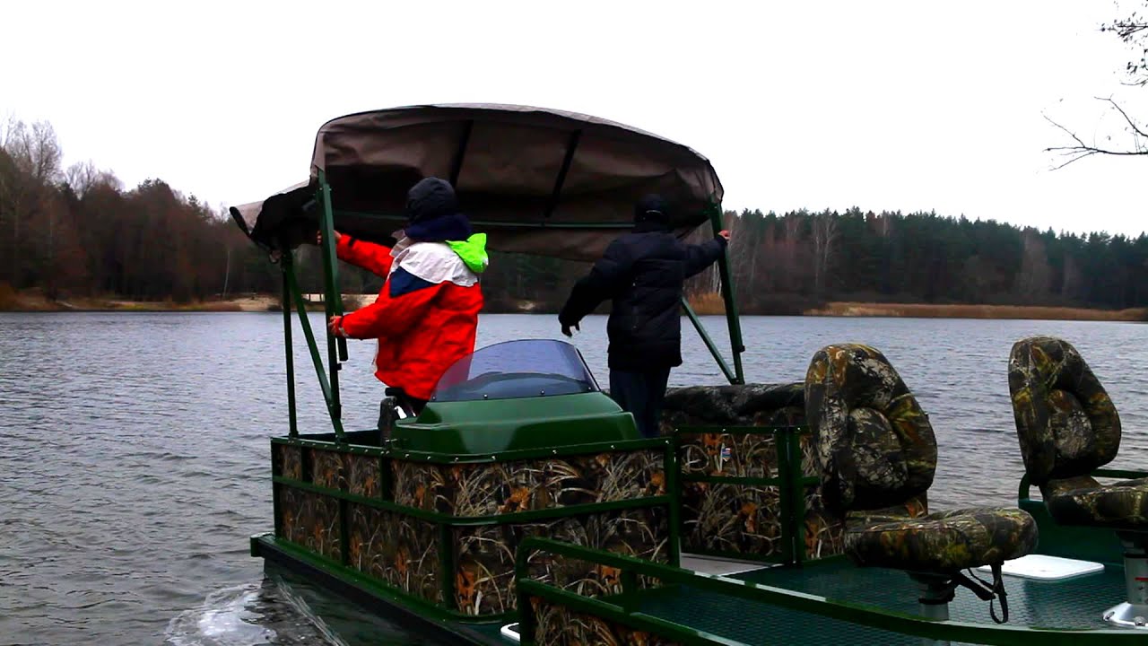 Понтонный катер для рыбалки (FISH понтон)