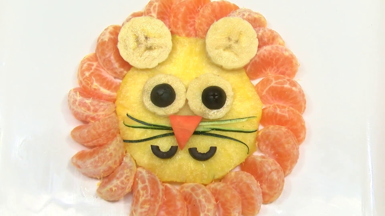 Como Hacer la Cara de un Leon para un Desayuno Creativo- HogarTv por Juan Gonzalo Angel