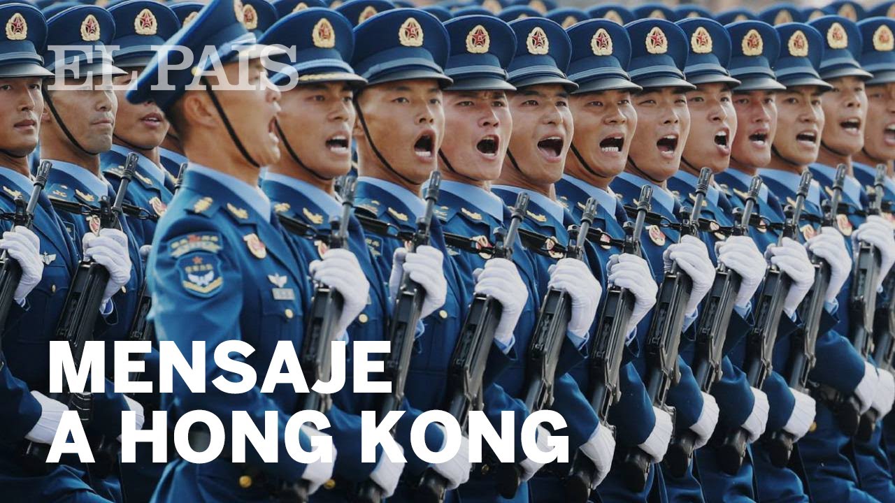 Xi lanza un MENSAJE a HONG KONG en el desfile del 70º aniversario de la República Popular CHINA