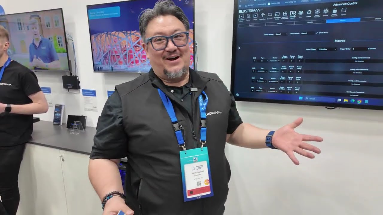 Blustream ACM1000 Demo @ ISE 2026 – 4K Video Over IP System with Advanced Control
