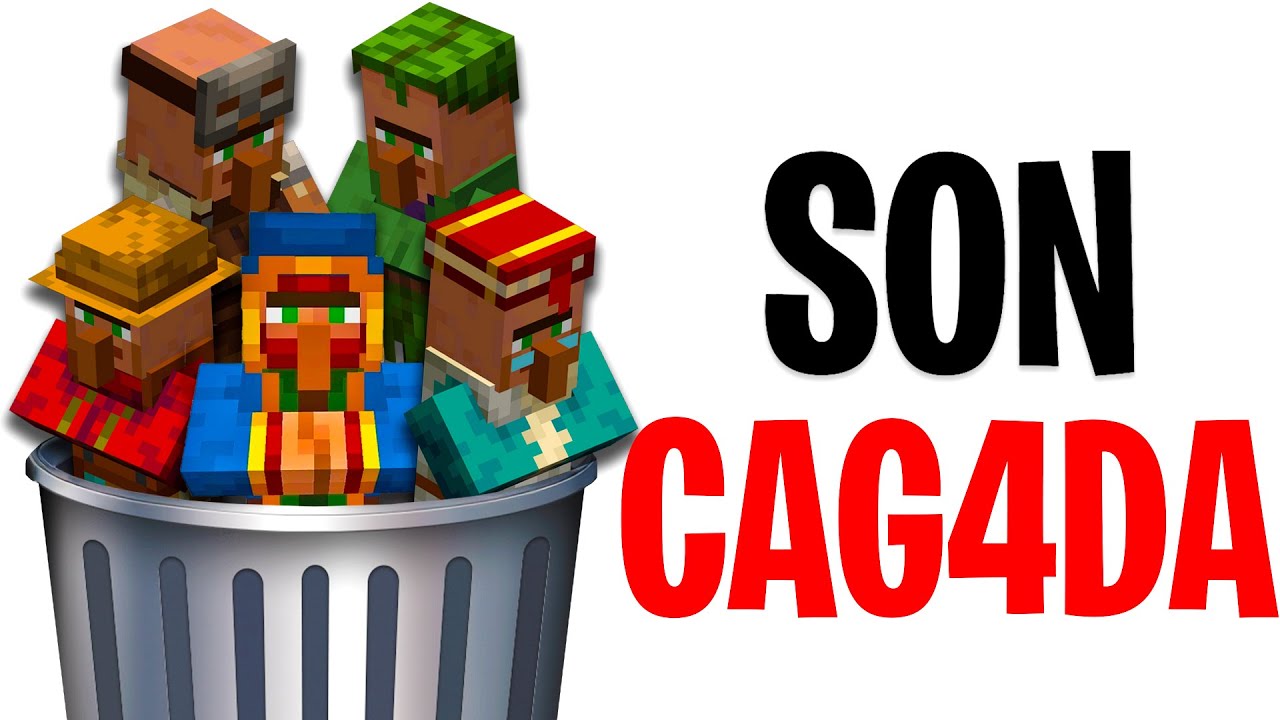 LOS TRABAJOS DE ALDEANOS de Minecraft del PEOR al MEJOR
