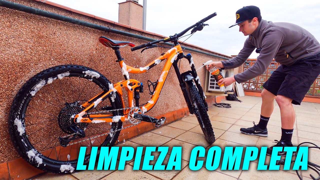 COMO LIMPIAR LA BICICLETA EN CASA 🧽 *Paso a Paso*