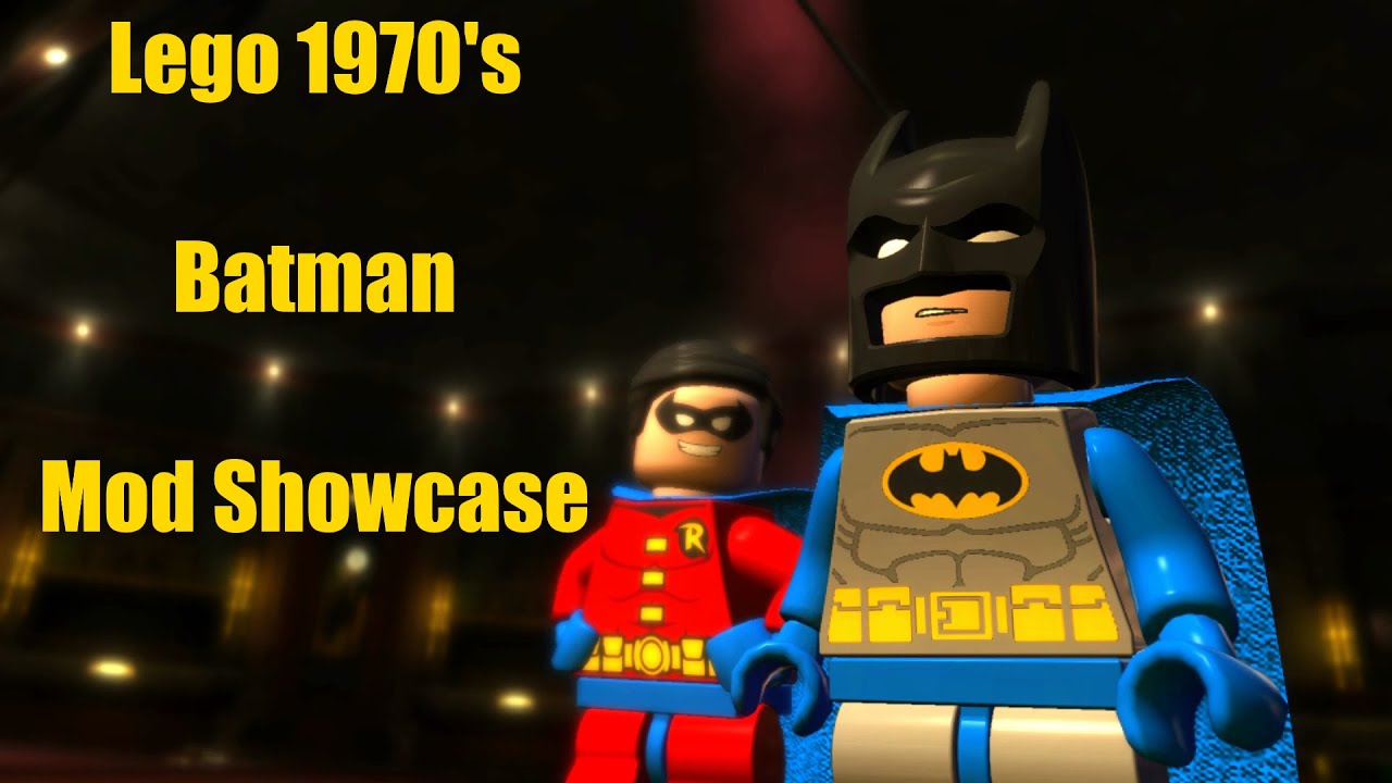 Lego Batman 2 MOD Showcase 1970's Batman