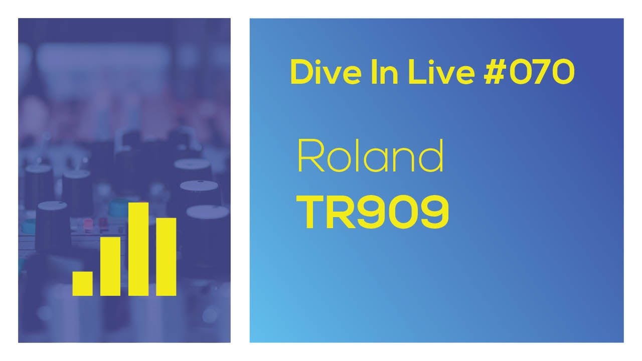 Using The Roland TR909 - Dive in Live 070