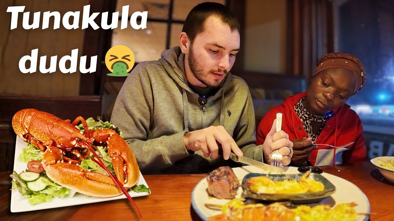 Our 8th Anniversary: Mama Jimmy tries lobster for the first time! 🦞🤮