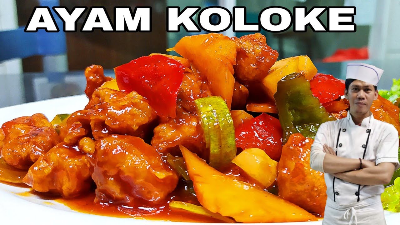 Ayam koloke,(asam manis) | style Chinese food || ala Nanang kitchen