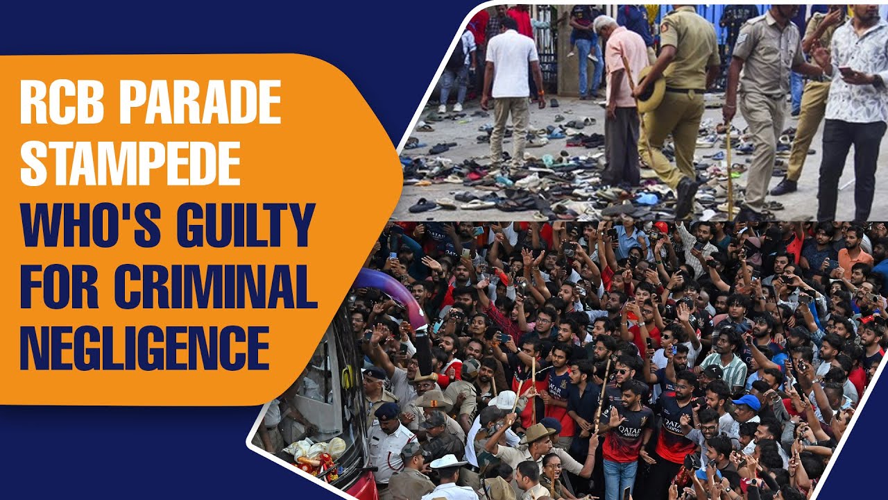 RCB Victory parade stampede: A day meant to honour victory ends in chaos | News9