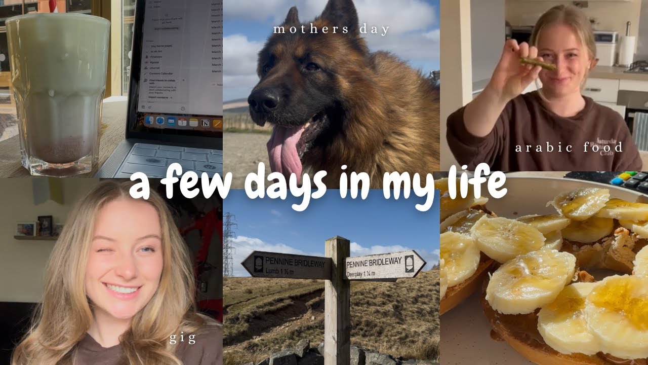 VLOG | A random few days! Arabic food, gig, Mother’s Day & PhD research