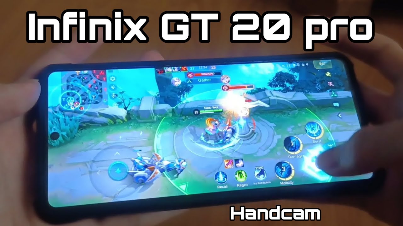 Infinix GT 20 pro handcam / Ling Mlbb gameplay