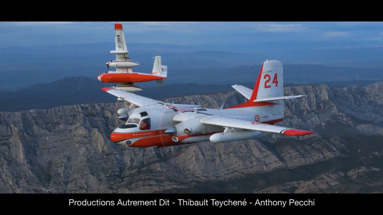 Turbo Firecat - Tracker S-2FT // @Sécurité Civile.
